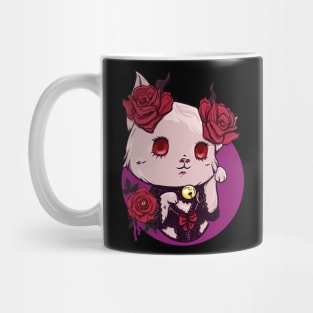 Sexy Gothic Cat Mug